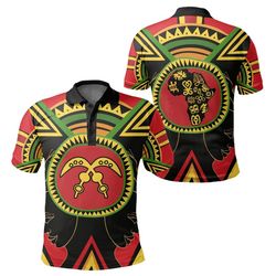 adinkra akofena polo shirt, african polo shirt for men women