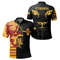Ethiopia King Of Lion Polo Shirt Black, African Polo Shirt For Men Women