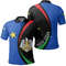South Sudan Polo Shirt - Circle Style, African Polo Shirt For Men Women