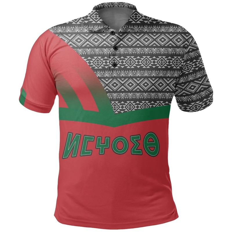Morocco Pride Tribal Polo Shirt - Prime Style, African Polo Shirt For Men Women