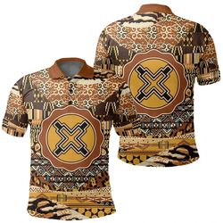 aban polo shirt leo style, african polo shirt for men women