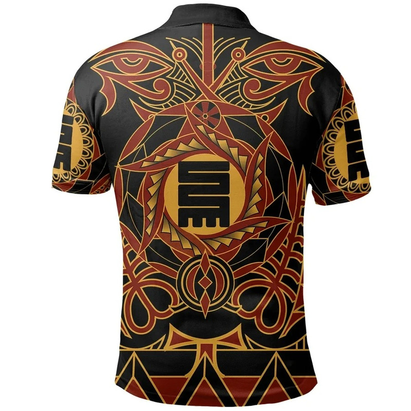 Nkyinkyim Polo Shirt Style, African Polo Shirt For Men Women