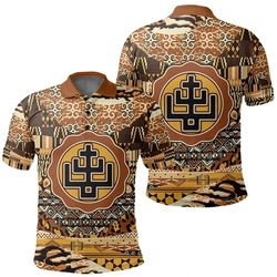 som onyankopon polo shirt leo style, african polo shirt for men women