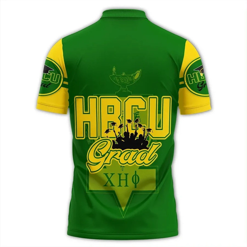 Chi Eta Phi HBCU Grad Polo Shirt, African Polo Shirt For Men Women