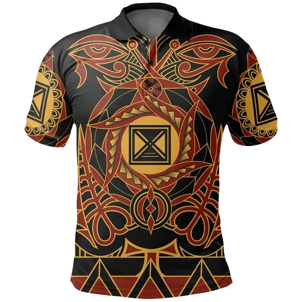 Mframadan Polo Shirt Style, African Polo Shirt For Men Women