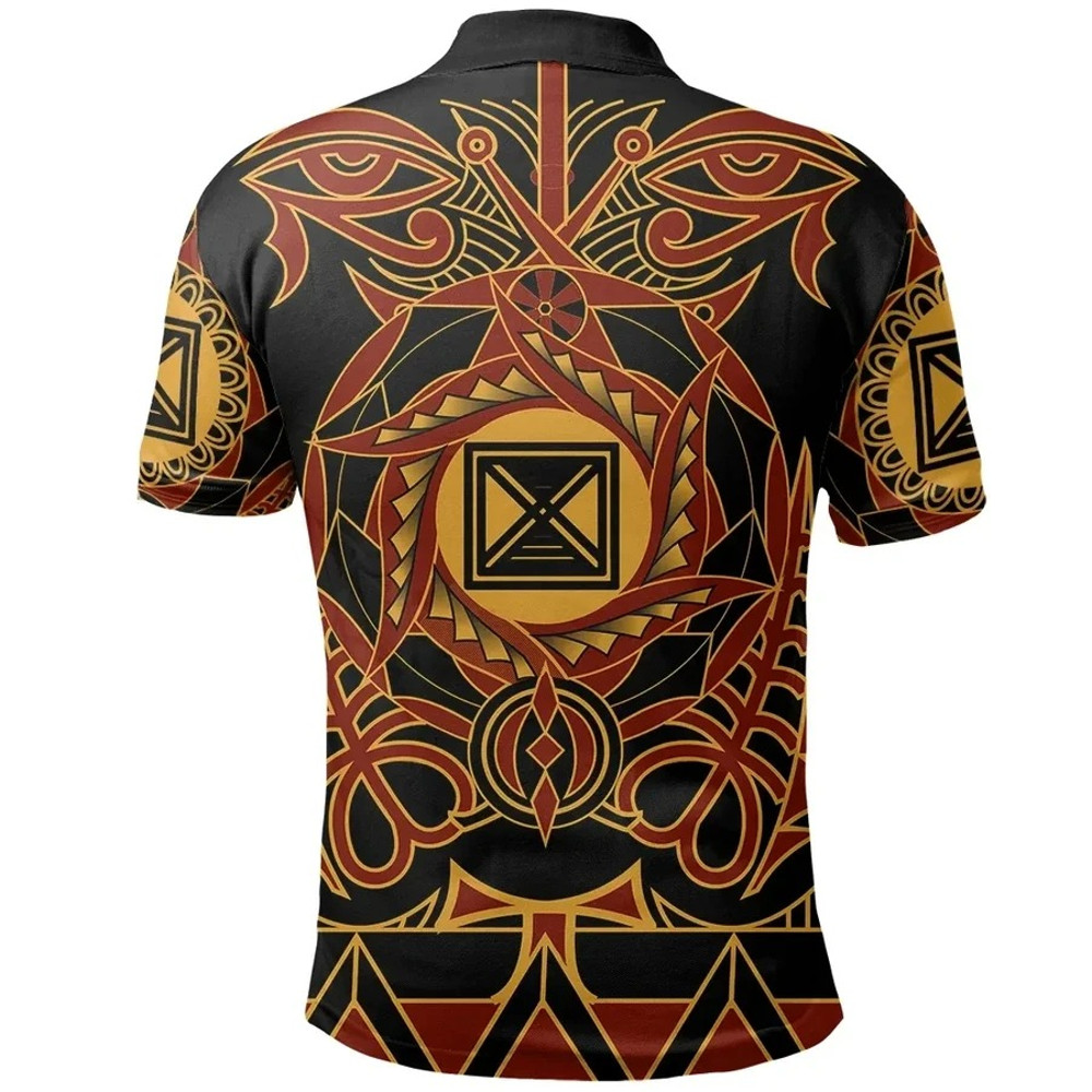 Mframadan Polo Shirt Style, African Polo Shirt For Men Women