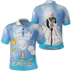 orisha obatala symbol polo shirt, african polo shirt for men women