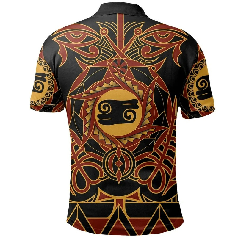 Kwatakye Atiko Polo Shirt Style, African Polo Shirt For Men Women