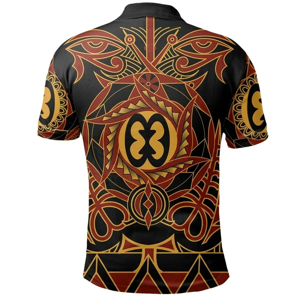 Nkonsonkonson Polo Shirt Style, African Polo Shirt For Men Women