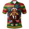 Nelson Mandela Fighting For African (With America Flag) Dropi Polo Shirt, African Polo Shirt For Men Women