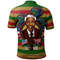 Nelson Mandela Fighting For African (With America Flag) Dropi Polo Shirt, African Polo Shirt For Men Women