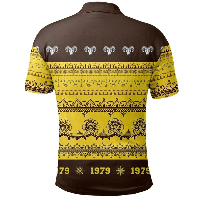 Sigma Phi Rho Xmas Establish Year Polo Shirt, African Polo Shirt For Men Women