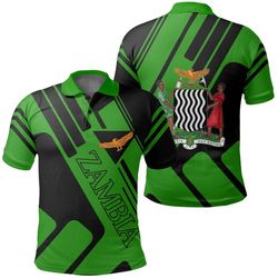 zambia polo shirt rockie style, african polo shirt for men women