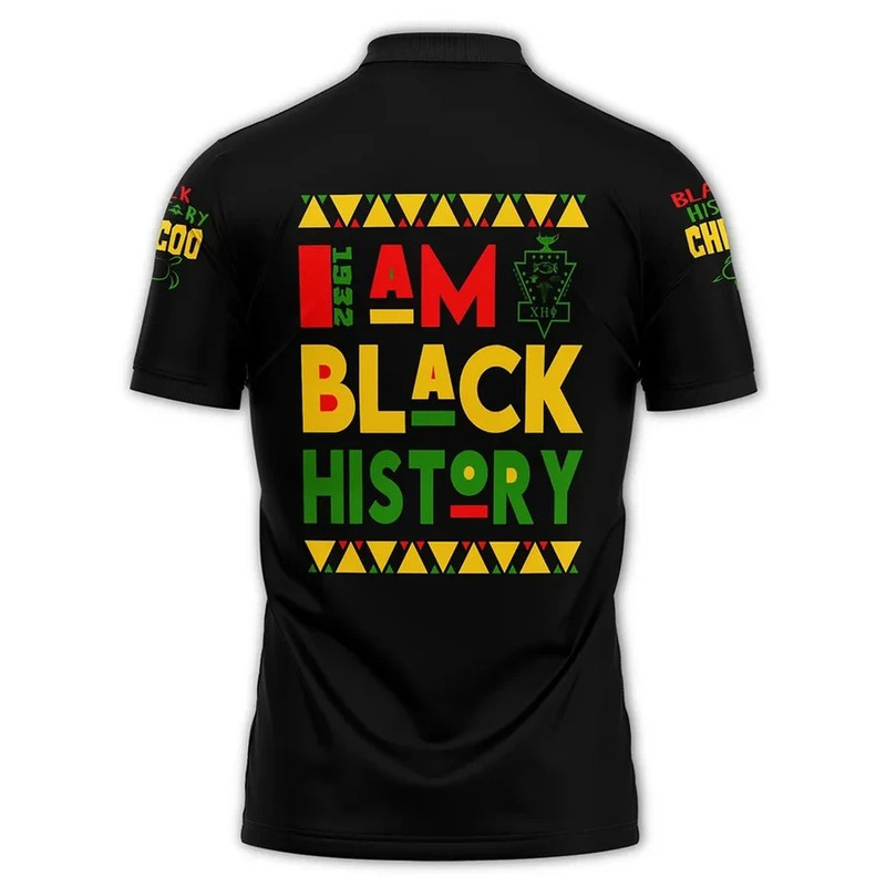 Black History Chi Eta Phi Polo Shirt, African Polo Shirt For Men Women