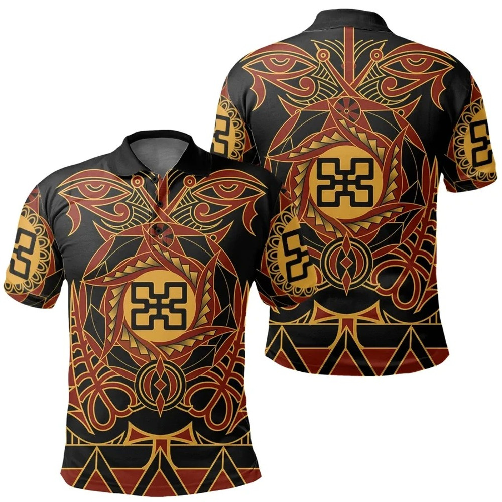 Nsaa Polo Shirt Style, African Polo Shirt For Men Women