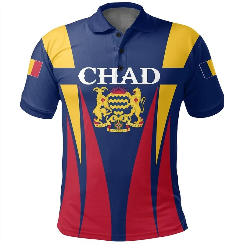 Chad Polo Shirt Apex Style, African Polo Shirt For Men Women