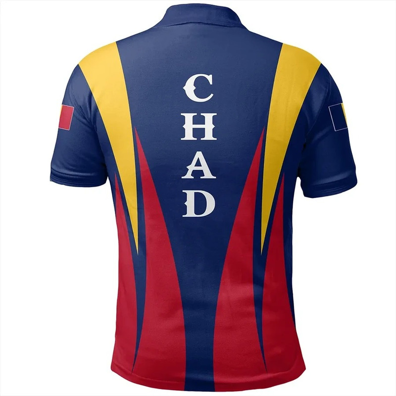 Chad Polo Shirt Apex Style, African Polo Shirt For Men Women