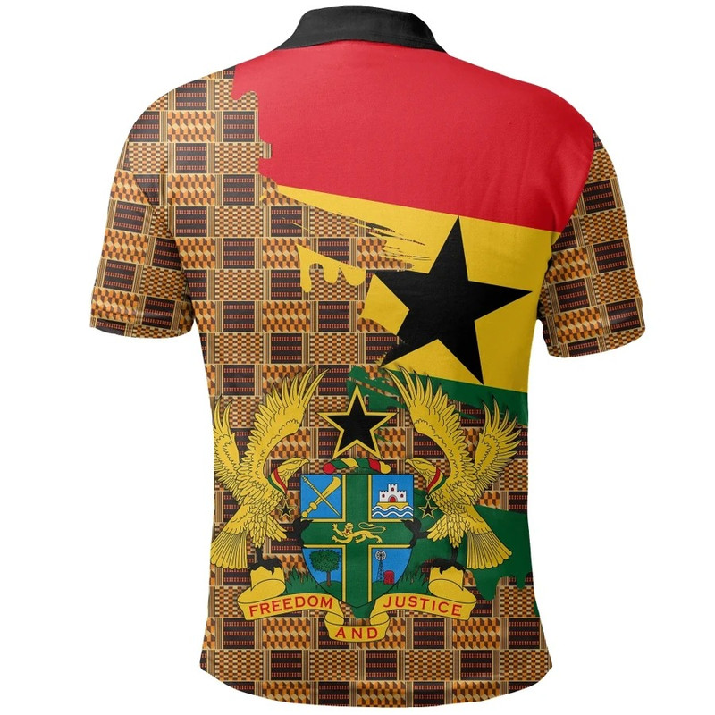 Kente Nice Seamless Polo Shirt - Gash Style, African Polo Shirt For Men Women