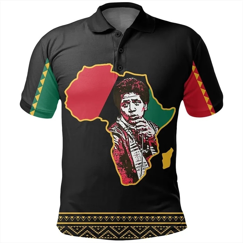 Audre Lorde Black History Month Men Polo Shirt, African Polo Shirt For Men Women