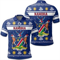 namibia polo shirt christmas, african polo shirt for men women