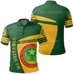 mauritania polo shirt sport premium, african polo shirt for men women