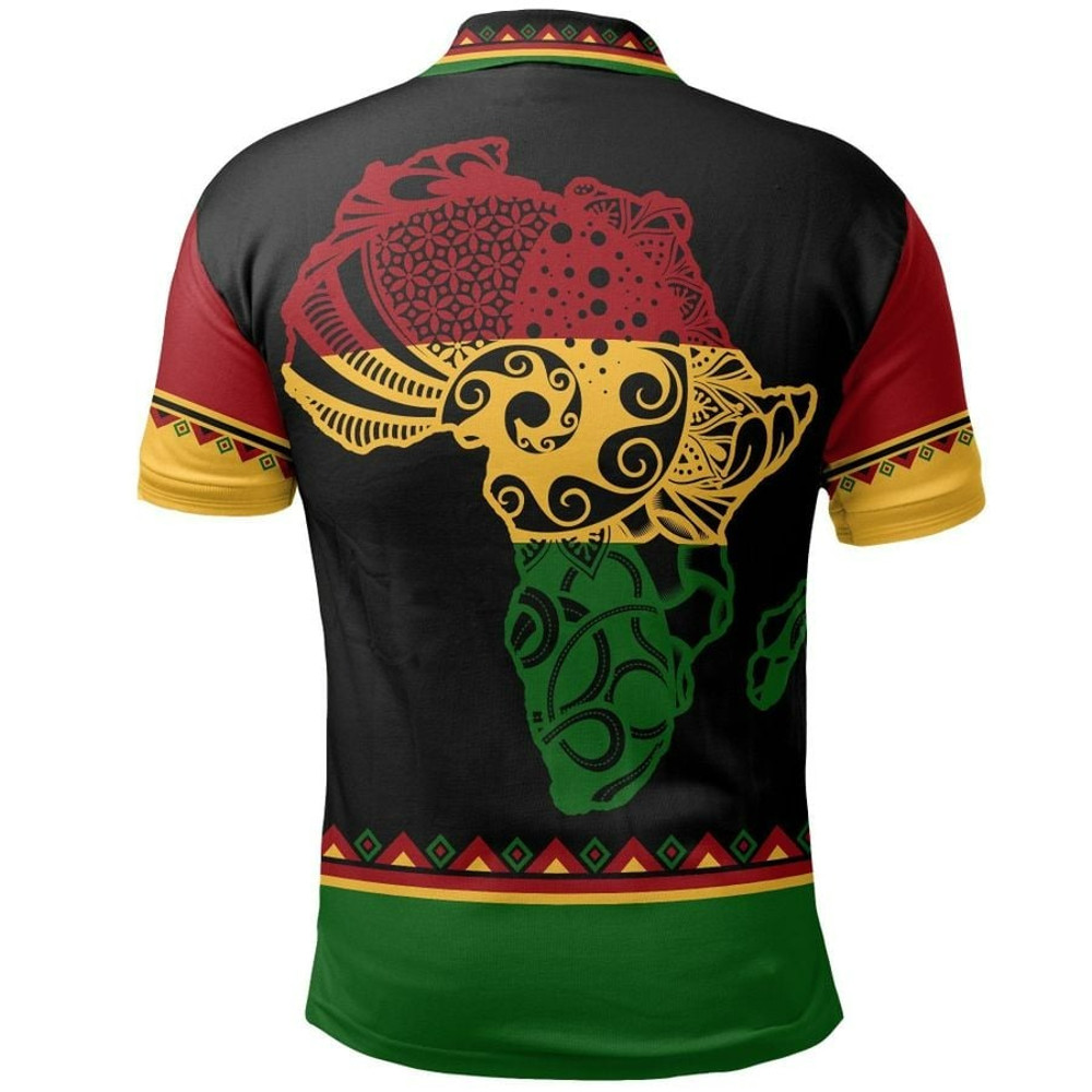 African Reggae Dropi Polo Shirt, African Polo Shirt For Men Women