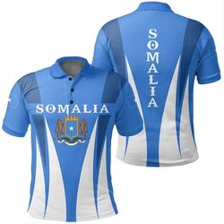 somalia polo shirt apex style, african polo shirt for men women