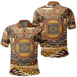 mrammuo polo shirt leo style, african polo shirt for men women