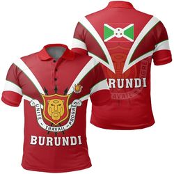 burundi polo shirt tusk style, african polo shirt for men women