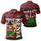 Kenya Coat of Arms Polo Shirt, African Polo Shirt For Men Women