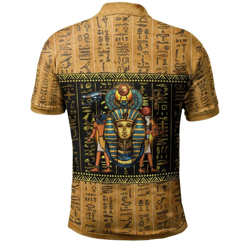 Mysteries Of Ancient Egypt Dropi Polo Shirt, African Polo Shirt For Men Women