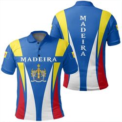 madeira polo shirt apex style, african polo shirt for men women