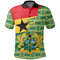 Kente Seamless Green Polo Shirt - Gash Style, African Polo Shirt For Men Women