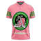 Chucks And Pearls 2021 Pink And Green Polo Shirt, African Polo Shirt For Men Women