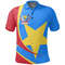 Democratic Republic of the Congo Arch Style Polo Shirt, African Polo Shirt For Men Women