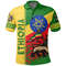 Ethiopia Polo Shirt Quarter Style, African Polo Shirt For Men Women