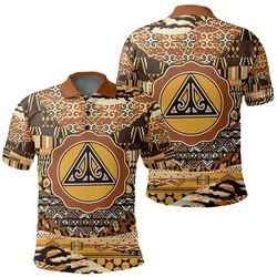 awurade polo shirt leo style, african polo shirt for men women