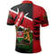 Kenya Polo Shirt Quarter Style, African Polo Shirt For Men Women