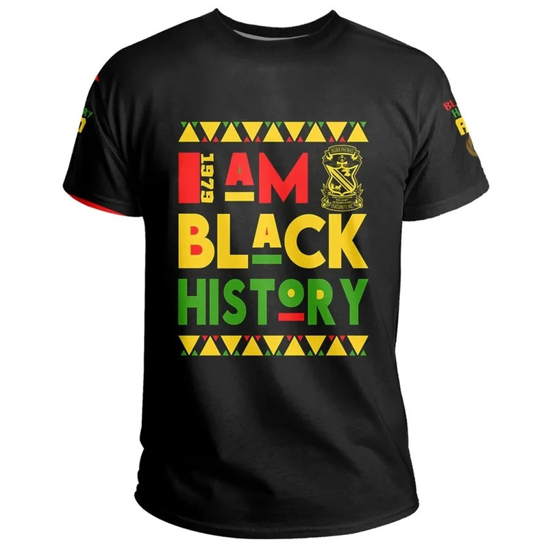 Black History Sigma Phi Rho Tee, African T-shirt For Men Women