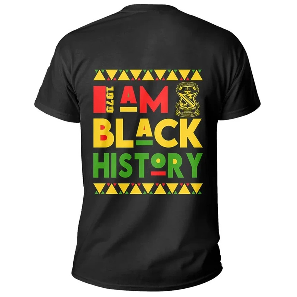 Black History Sigma Phi Rho Tee, African T-shirt For Men Women