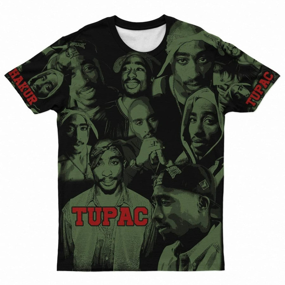 Tupac Tee, African T-shirt For Men Women
