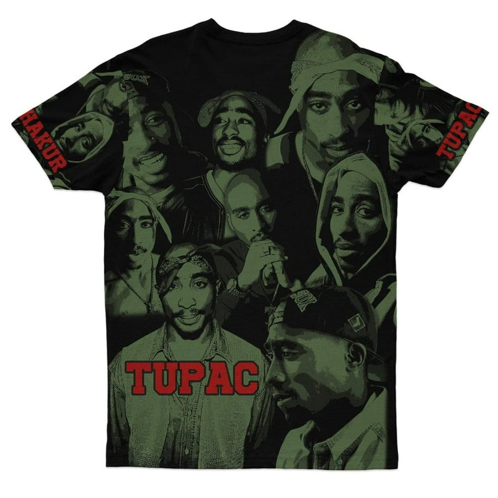 Tupac Tee, African T-shirt For Men Women