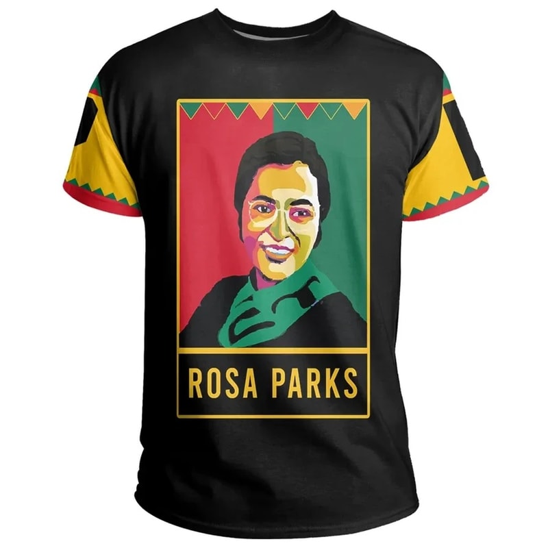 Rosa Parks Black History Month Men Style T-Shirt, African T-shirt For Men Women