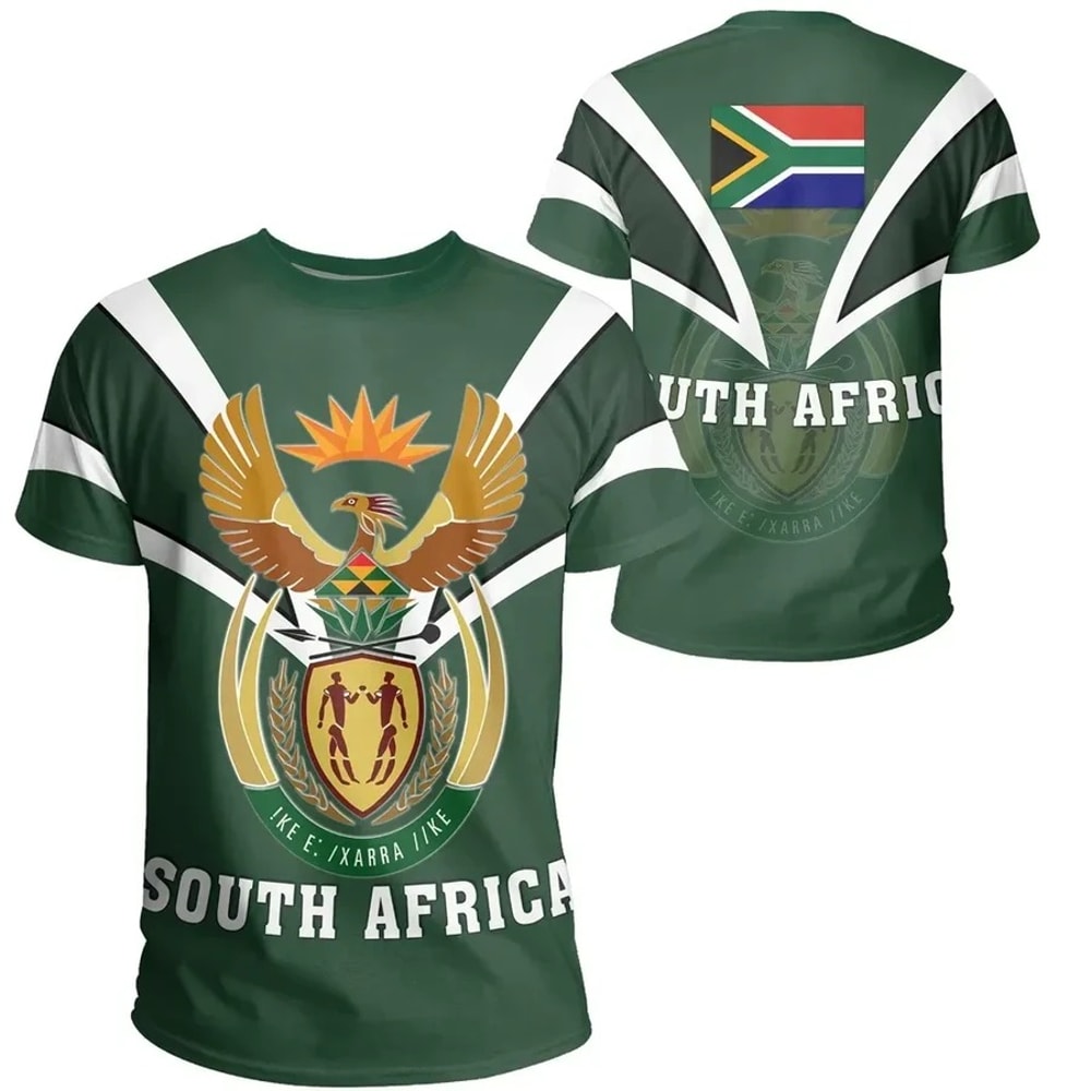 South Africa T-Shirt Tusk Style, African T-shirt For Men Women
