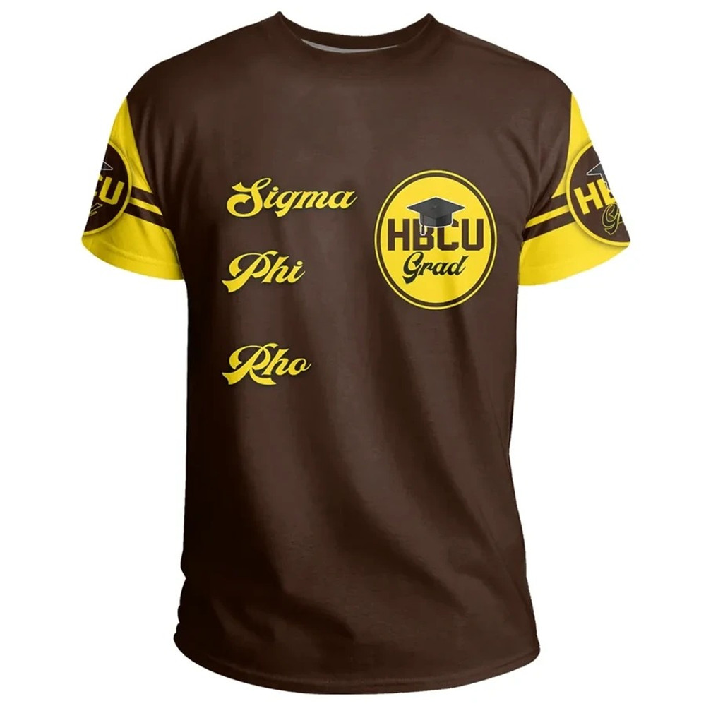 Sigma Phi Rho HBCU Grad T-Shirt, African T-shirt For Men Women