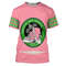Chucks And Pearls 2021 Pink And Green T-shirt, African T-shirt For Men Women