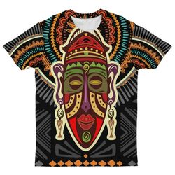 african mask 5 t-shirt, african t-shirt for men women