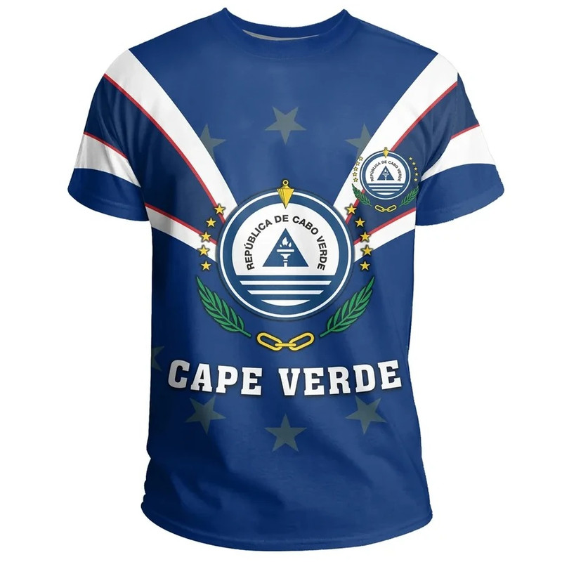 Cape Verde T-Shirt Tusk Style, African T-shirt For Men Women