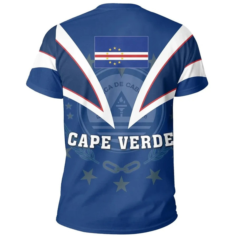 Cape Verde T-Shirt Tusk Style, African T-shirt For Men Women