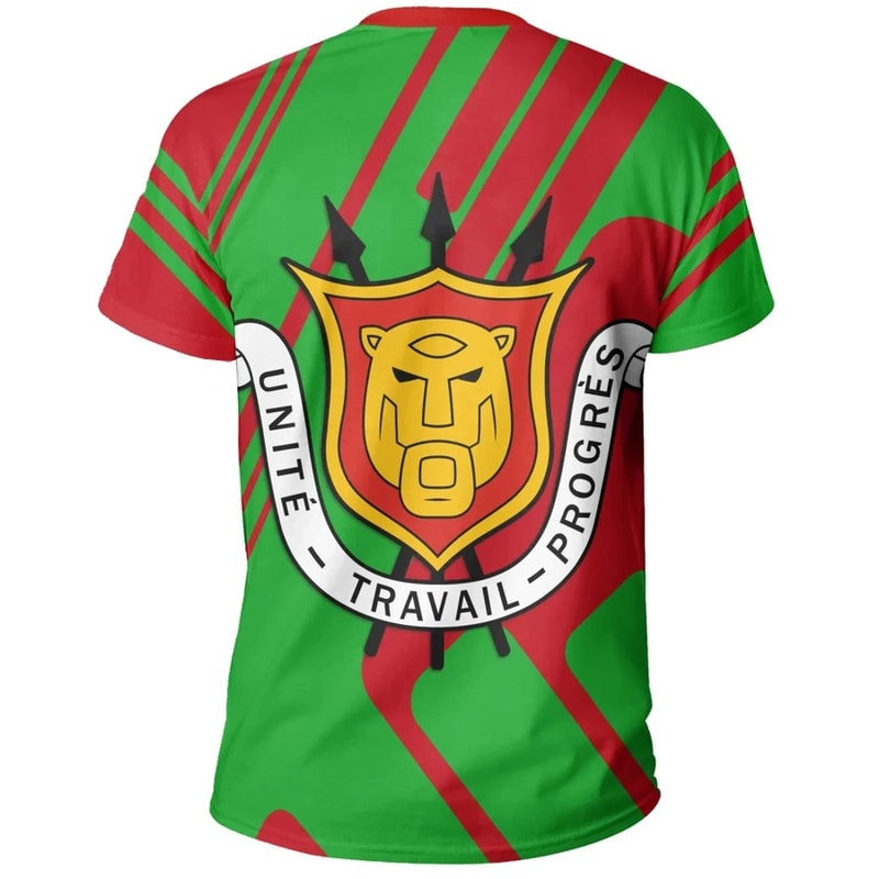 Burundi T-Shirt Rockie Style, African T-shirt For Men Women